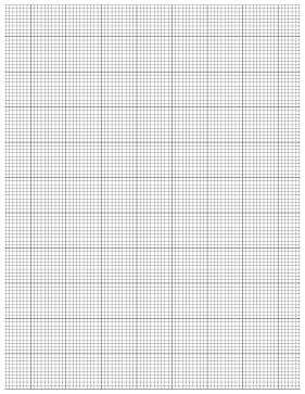 the graph paper is shown in black and white