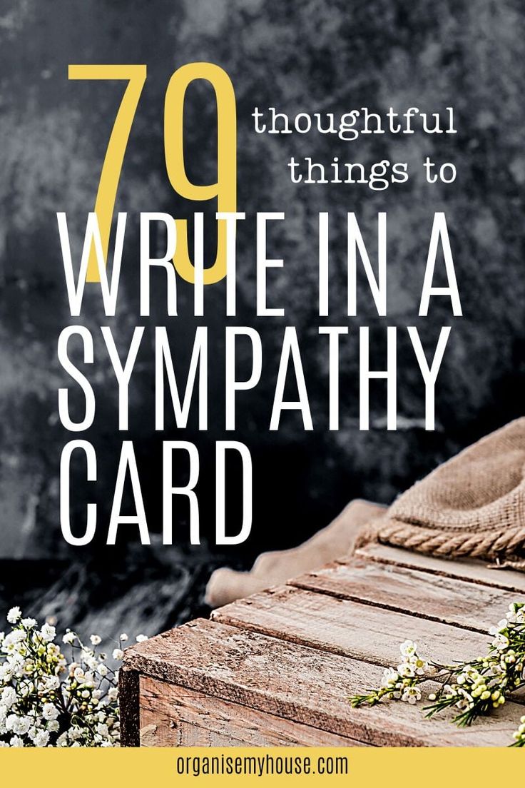 a wooden box with flowers on it and the words, 70 thoughtful things to write in a sympathy card