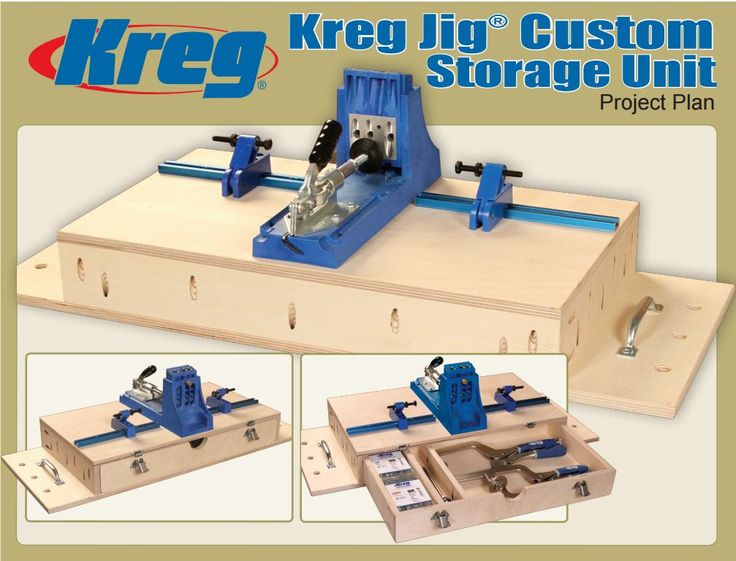 the kreg jig custom storage unit