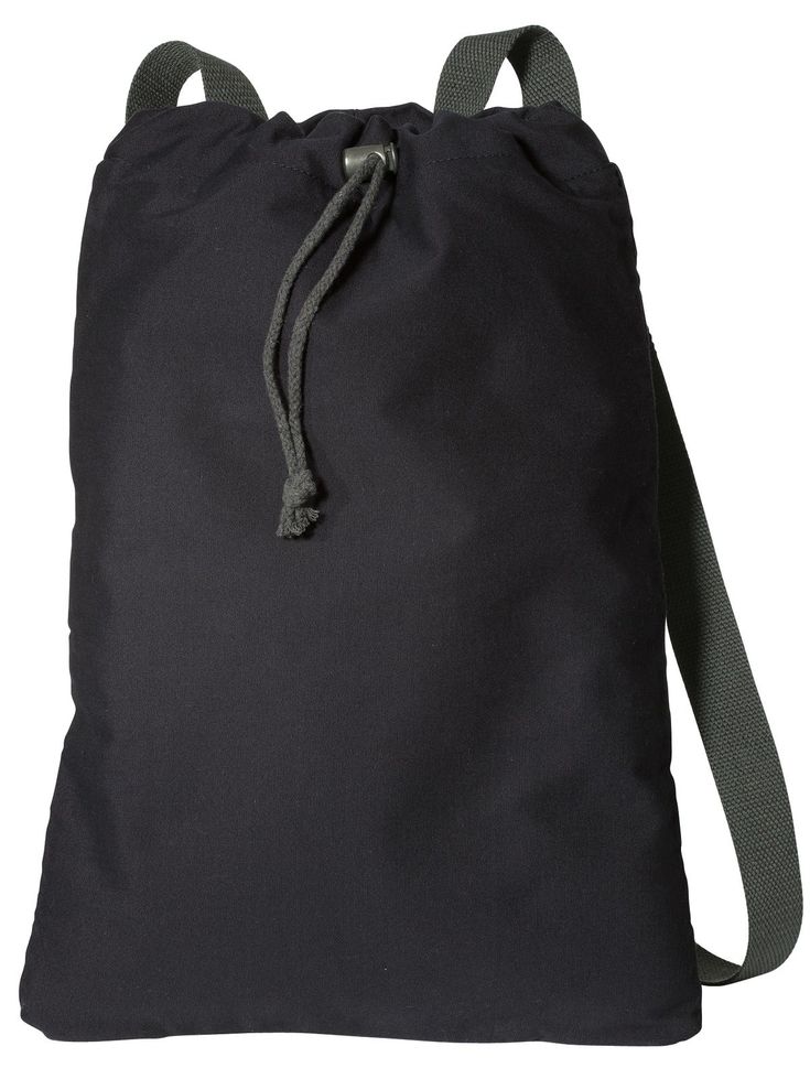 Canvas Drawstring Backpack, Cinch Bag, Multipurpose Bag, Cotton Drawstring Bags, Port Authority, Selling Clothes, Brushed Cotton, Black Backpack, Cotton Bag