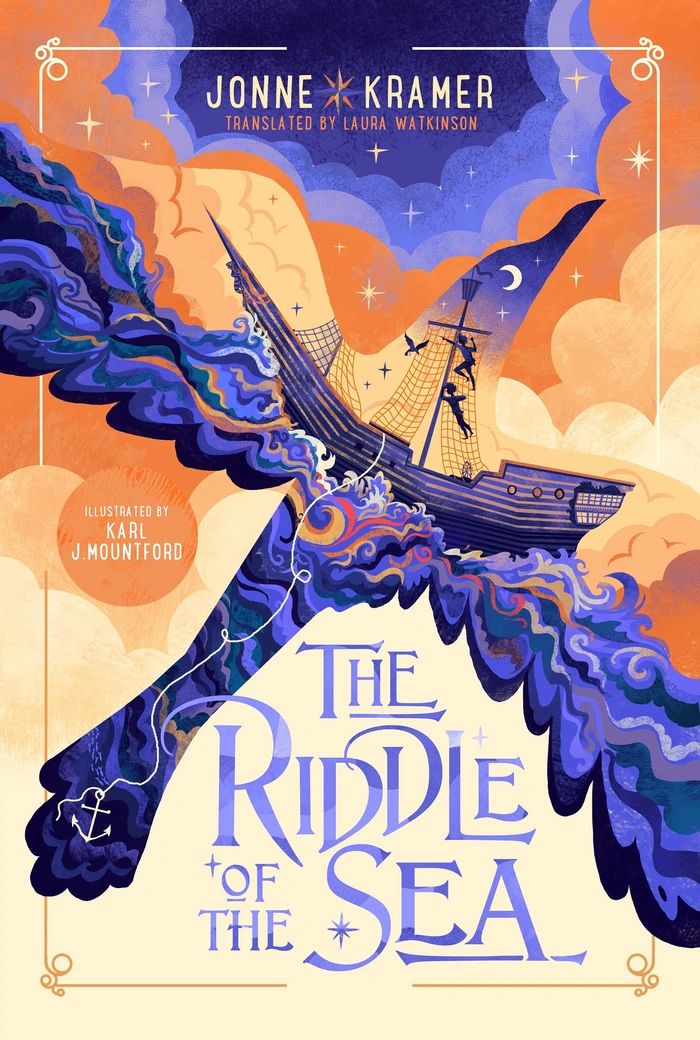 the riddle of the sea by john kramer is shown in this book cover