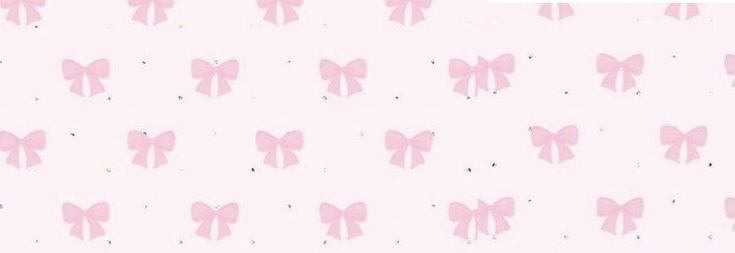 pink bows on a light pink background