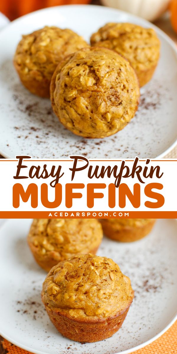 Looking for pumpkin breakfast ideas? Our BEST Pumpkin Muffin recipe is simple, healthy, and perfect for crisp mornings. Whether you want a quick breakfast or a simple pumpkin dessert, these easy muffins are the go-to! Easy Pumpkin Breakfast Ideas, Healthy Pumpkin Muffins Easy, Pumpkin Recipes Kids, Pumpkin Breakfast Ideas, Oatmeal Pumpkin Muffins, Recipes Using Pumpkin, Pumpkin Breakfast Muffins, Halloween Muffins, 2 Ingredient Pumpkin Muffins