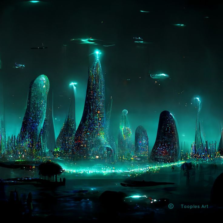 "Alien City" - Digital Art designed by TooplesArt.
Alien City | Alien Design | UFO | Alien Gifts. Available in a range of accessories and prints Alien City, Traveller Rpg, Ufo Art, Alien Artwork, Alien Drawings, Alien Concept, Alien Design, Spaceship Concept, Chique Outfits