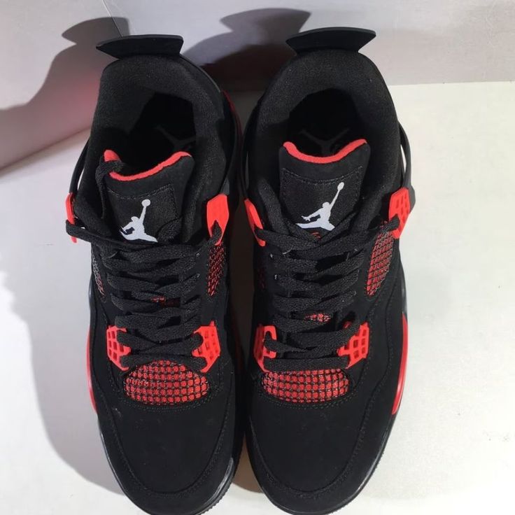 100% Authentic, Look At The Pictures To See The Condition. Feel Free To Message Me For Any Questions Or Details! Size: 11 Air Jordan 4 High-top Sports Shoes, Air Jordan 4 For Sports, Casual Red Air Jordan 4 For Sports, Casual Air Jordan 4 With Red Sole, Casual Air Jordan 4 High-top With Red Sole, Air Jordan 4 Synthetic With Cushioned Footbed, Red Air Jordan 4 Sports Shoes With Round Toe, Air Jordan 4 Leather Sneakers With Red Sole, Red Low-top Air Jordan 4 With Rubber Sole