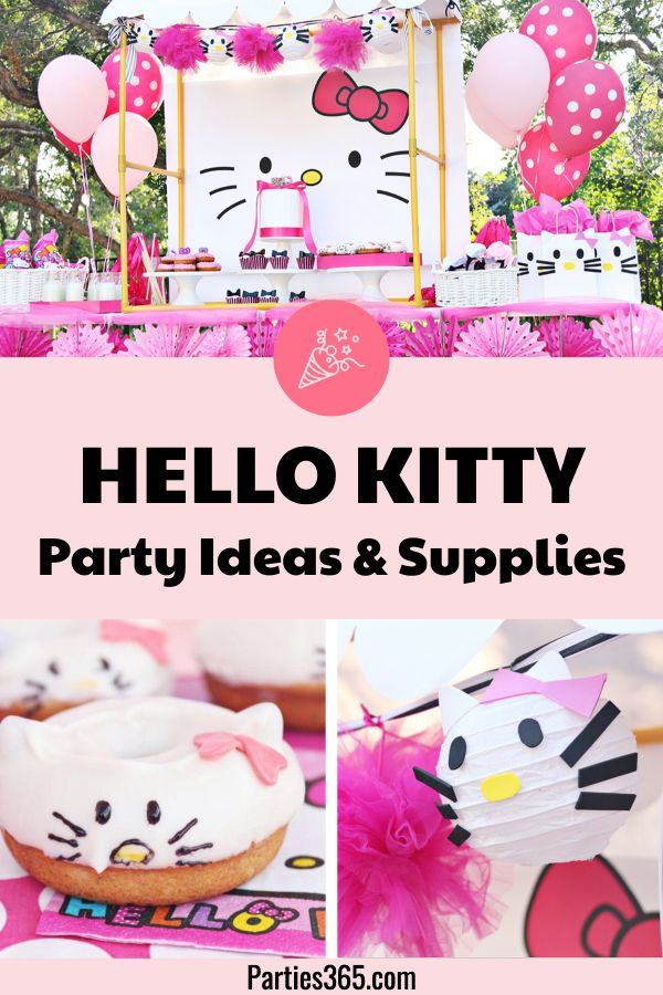 hello kitty party ideas and supplies