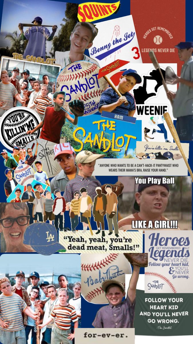 a collage of baseball related images