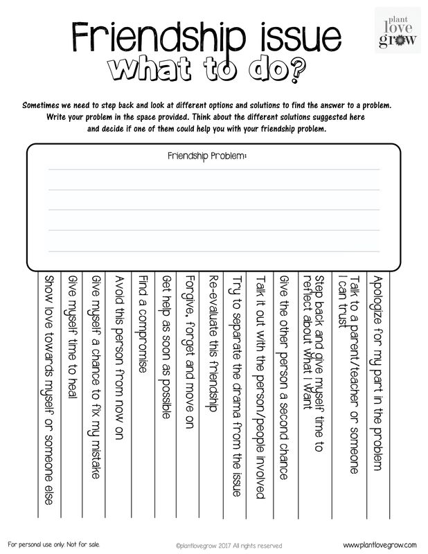 a printable worksheet to help students learn how to use the word friend