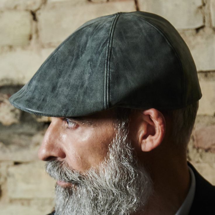 * Handcrafted in Italy  * 100% vegan leather  * Soft lining and sweatband for comfort and breathability  * Padded brim that keeps its shape Flat Cap, Leather Flats, For Today, Roxy, Riding Helmets, Vegan Leather, Italy, Grey, Leather