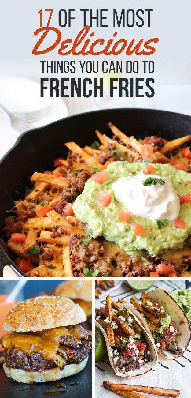 the top ten things you can do to make french fries with avocado and other toppings