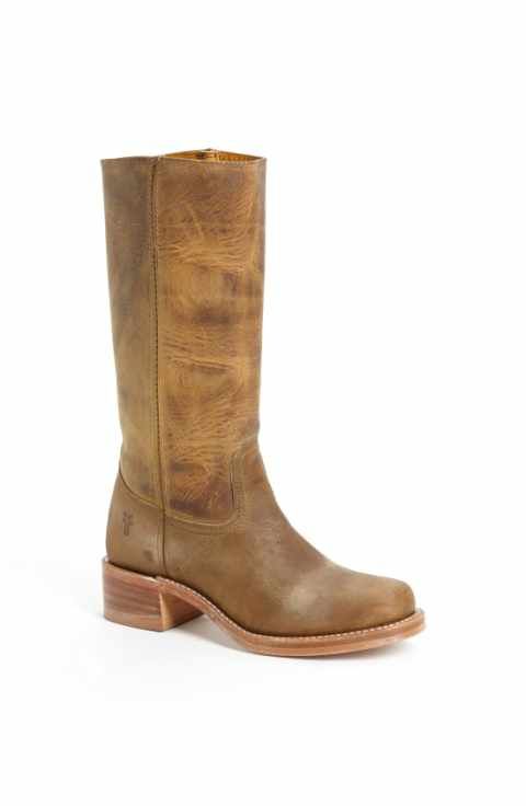 Campus Boots Outfit, Frye Campus Boots Outfit, High Boots Outfit Winter, Frye Campus Boots, Cowgirl Boots Square Toed, Campus Boots, Knee Boots Outfit, Winter Boots Outfits, Flats Boat