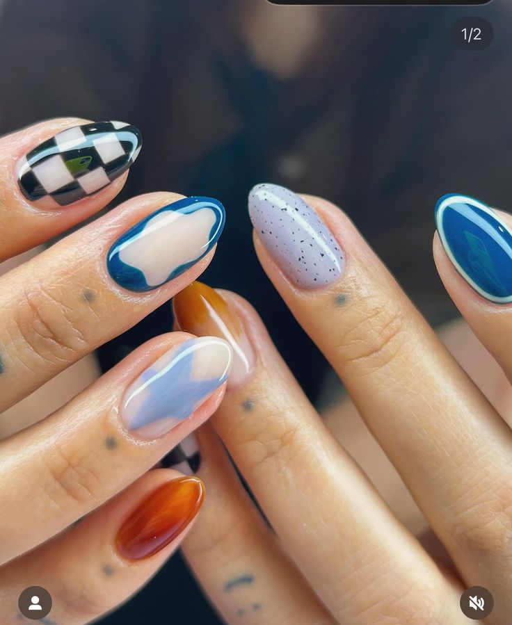 Korean Nails Ideas, Sun Nails, Milky Nails, September Nails, Hello Nails, Hippie Nails, Korean Nails, Instagram Trends, Random Ideas