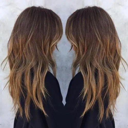 Chunky Layers, Long Shag Hairstyles, Long Shag Haircut, Long Shag, Shaggy Haircuts, Shag Haircuts, Long Layered Haircuts, Shag Hairstyles, Long Cut