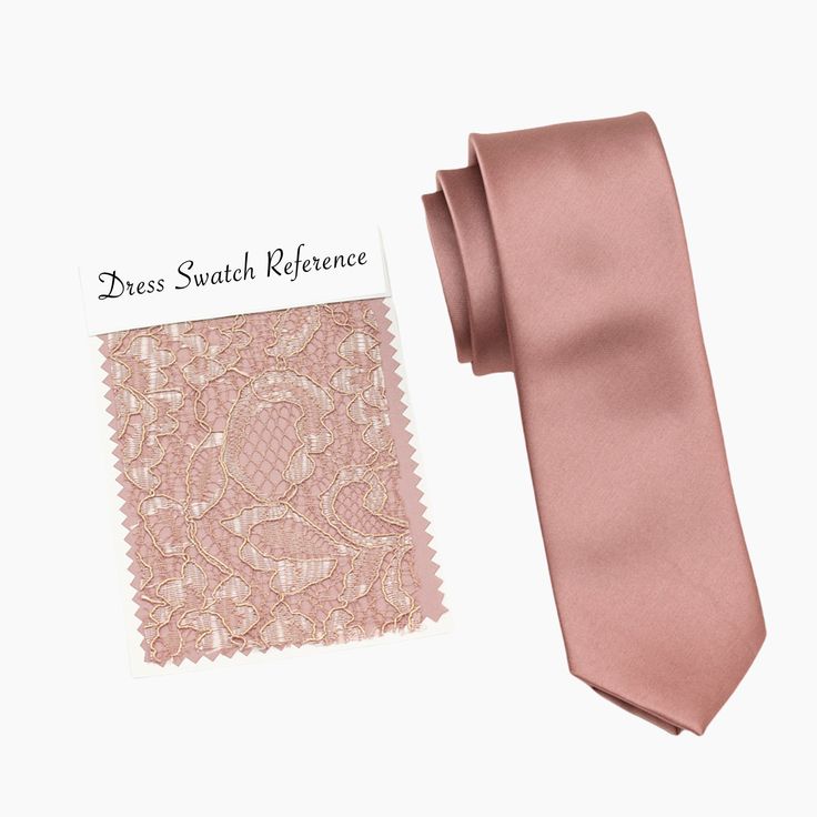 ROSEGLDMTLC Wedding Tie, Davids Bridal Wedding Tie, Men's Skinny Tie, Wedding Necktie For Men, Groomsmen Ties, On Wedding Day Davids Bridal ROSEGLDMTLC Wedding tie is one of our most favorite groomsmen ties chosen to outfit wedding party. The fine fabric on this necktie gives off the great shine and looks great at any formal or informal gatherings. Even though this rosegldmtlc men's tie is so popular for weddings, it is still an ideal choice for business attire. Great design and texture tie give Fitted Pink Suit And Tie Accessories For Formal Occasions, Groomsmen Attire Pink Tie, Elegant Satin Suit And Tie Accessories For Wedding, Satin Suit And Tie Accessories For Wedding, Elegant Satin Suit Accessories For Wedding, Satin Wedding Ties, Fitted Satin Tie For Wedding, Dusty Rose Tie Groomsmen, Classic Pink Suit And Tie Accessories For Wedding