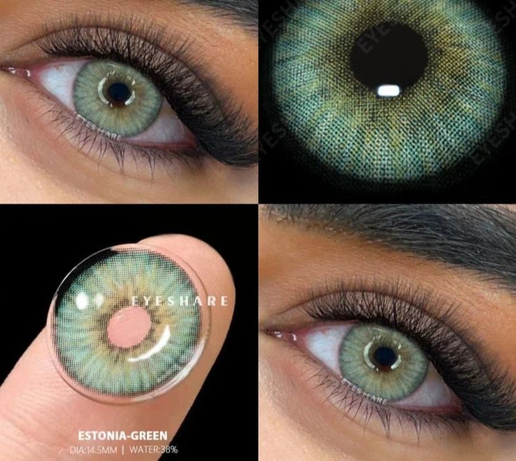 Purchase 2pcs Colored Contact Lenses For Eyes Natural Blue Eye Lenses Gray Pupils Lens Yearly Fashion Green Contacts Black Lens and 3 other items Blue Eye Lenses, Prescription Contact Lenses, Eye Lens Colour, Eye Color Chart, Green Contacts Lenses, Contacts Lenses, Maquillage On Fleek, Contact Case, Cosmetic Contact Lenses