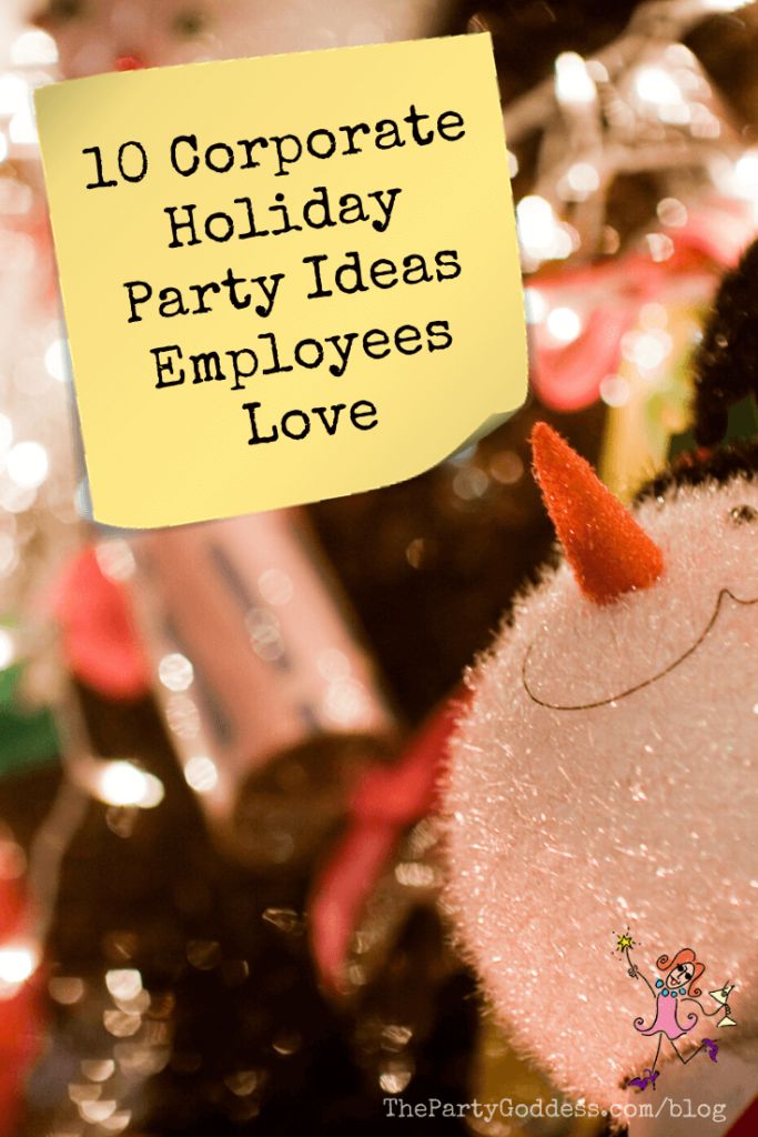 a snowman with a sign that says 10 corporate holiday party ideas employees love