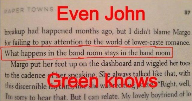 an open book with the words even john highlighted