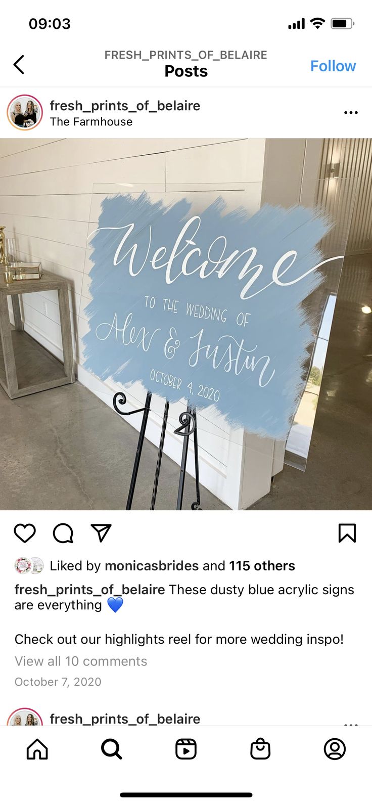 the wedding sign is being posted on twitter