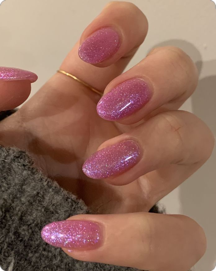 Pink Glitter Nails, Glittery Nails, Nail Swag, Sparkly Nails, Minimalist Nails, Fire Nails, Dream Nails, Funky Nails, Pretty Acrylic Nails