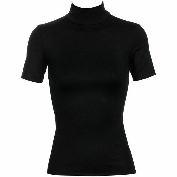 not my image Cutout Tops, Short Sleeve Turtleneck, Turtle Neck Shirt, Urban Shirt, Sweaters Black, Isabelle Lightwood, Turtleneck T Shirt, Et Ochs, Cushnie Et Ochs