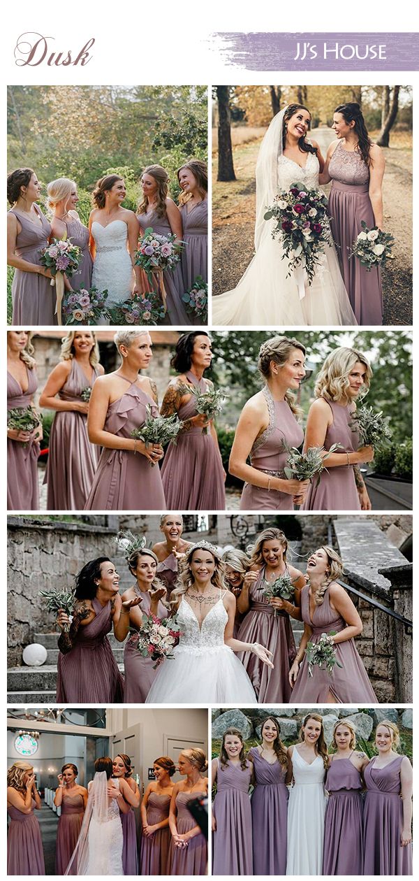 the bride and her bridal party are posing for pictures