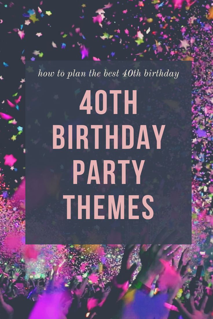 the words, how to plan the best 30th birthday party themes in pink and purple