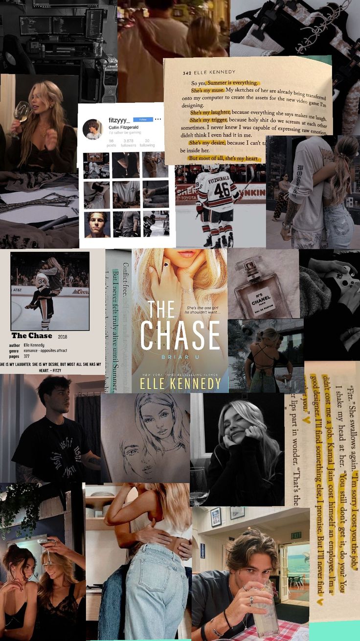 Book collage The Chase Briar U, Book Photo, New Video Games, The Chase, Save Her, Book Characters, Romance Novels, Book Aesthetic, Romance Books