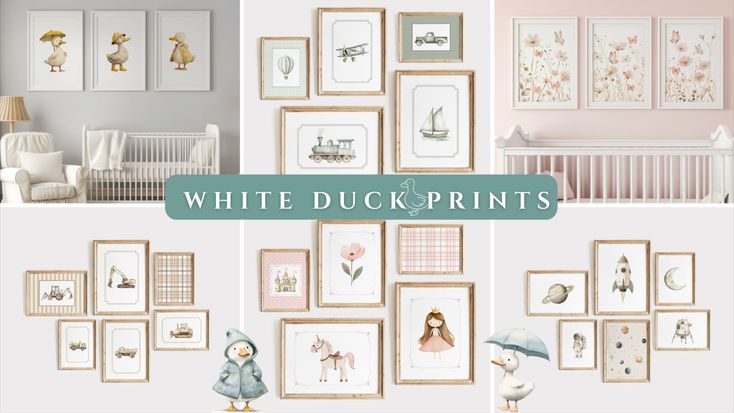 White Duck Prints