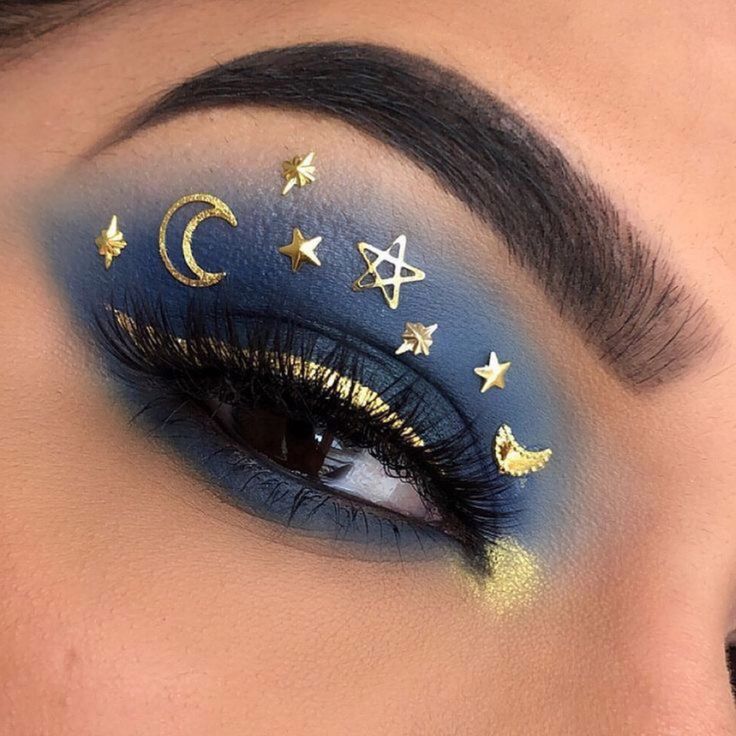 Fantasy Make-up, Halloween Make-up Looks, Make Up Gold, Cute Eye Makeup, Eye Makeup Pictures, Smink Inspiration, Makijaż Smokey Eye, Eye Makeup Designs, Dope Makeup