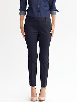 Hampton fit textured crop | Banana Republic Cropped Workwear Bottoms With Pockets, Cropped Bottoms With Pockets For Work, Cropped Workwear Pants With Pockets, Cropped Work Pants With Pockets, Cropped Pants With Pockets For Work, Fitted Cropped Bottoms For Formal Occasions, Tailored Cropped Bottoms For Work, Stretch Cropped Pants For Workwear, Versatile Cropped Workwear Bottoms