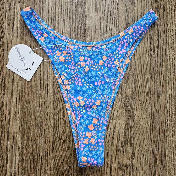 Brand New With The Tags! Bottoms Only - I Do Not Have The Top. Please Note: * Any Measurements Provided Are Approximate And Can Vary Slightly * Bundle With Any Other Items For Additional Savings And To Combine Shipping * I Do Not Cancel Sales. If You Purchase, The Item Will Be Shipped Blue Floral Print Beach Bottoms, Blue Floral Print Bottoms For Beach Season, Blue Printed Poolside Bottoms, Blue Printed Beach Bottoms, Blue Printed Bottoms For Beach, Printed Blue Bottoms For Beach, Blue Printed Bottoms For Pool, Blue Floral Print Bottoms For Poolside, Printed Blue Bottoms For Pool