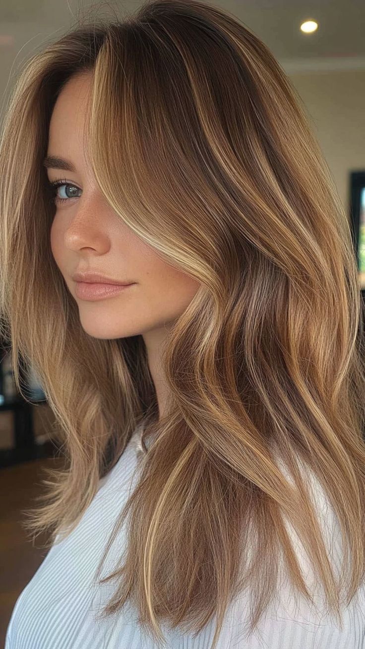 Check out 25 gorgeous must-try blonde hair colors for a stunning fall look. 🍁✨ #FallHairColors #BlondeHairTrends #AutumnBlonde #BlondeInspo #SeasonalHair #ChicBlondeStyles #WarmBlondeShades #HairColorIdeas #FallBeauty #BlondeTransformation Yanky Twist, Dirty Blonde Hair With Highlights, Caramel Blonde Hair, Fall Blonde Hair Color, Warm Blonde Hair, Ladies Hairstyles, Dark Blonde Hair Color, Summer Blonde Hair, Bronde Balayage