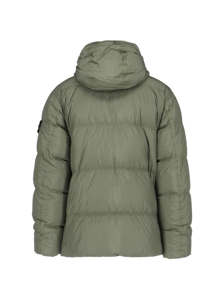 100% Polyamide Fabric 2:, 80% Duck Down, 20% Duck Feather Solid Nylon Outerwear With Detachable Hood, Classic Hooded Outerwear For Cold Weather, Urban Solid Down Outerwear, Classic Outerwear With Detachable Hood For Cold Weather, Outdoor Down Outerwear With Ribbed Cuffs, Classic Puffer Outerwear For Winter, Classic Winter Puffer Outerwear, Classic Winter Down Outerwear, Classic Outerwear With Double-lined Hood For Cold Weather