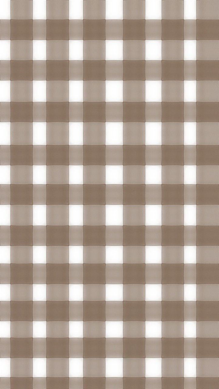 a brown and white checkered pattern is shown