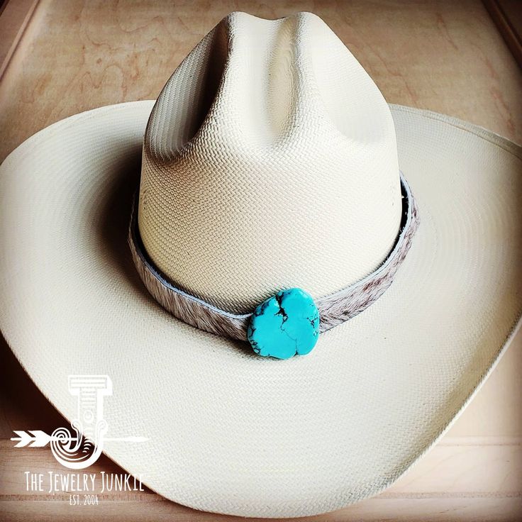 Boho Style Leather Hatband Genuine Leather Leather Ties If you’re looking for the perfect accessory to complement your favorite hat, look no further. The Embossed Leather Hat Band by Jewelry Junkie is absolutely everything that you need. Not only is it easy to incorporate into any and all outfits, but the genuine leather immediately elevates whatever it is you’re wearing. A turquoise slab of 1-1.5 inches is sewn to the center. The item that you receive in the mail will resemble the one in the pi Adjustable Turquoise Country Hat, Adjustable Country Style Turquoise Hat, Adjustable Turquoise Hat With Curved Brim, Turquoise Western Hat With Flat Brim, Turquoise Hats For Country Events With Short Brim, Turquoise Curved Brim Hat For Country Events, Turquoise Short Brim Hat For Country Events, Turquoise Western Hat With Curved Brim, Turquoise Curved Brim Hats For Rodeo