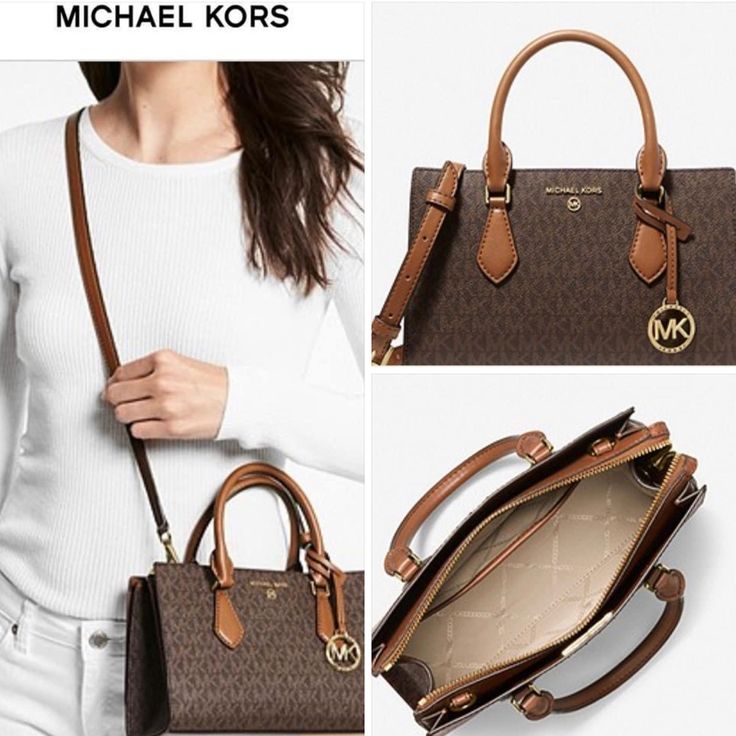 It’s Brand New Modern Satchel By Michael Kors, Modern Michael Kors Satchel With Branded Hardware, Designer Michael Kors Satchel With Handles, Modern Michael Kors Satchel With Handles, Luxury Michael Kors Satchel With Top Carry Handle, Modern Michael Kors Satchel, Modern Satchel For Errands With Branded Hardware, Modern Michael Kors Satchel With Detachable Handle, Classic Michael Kors Satchel For Errands