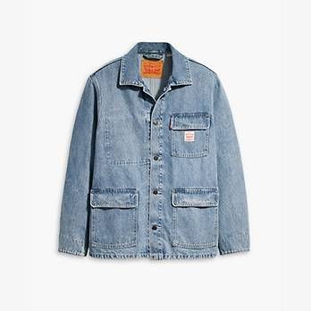 Broadway Engineer Coat - Medium Wash | Levi's® US Customer Service Gifts, Levis Jacket, Coat Design, Trucker Jacket, Bilbao, Mens Coats, Blazer Jacket, Levi's, Broadway