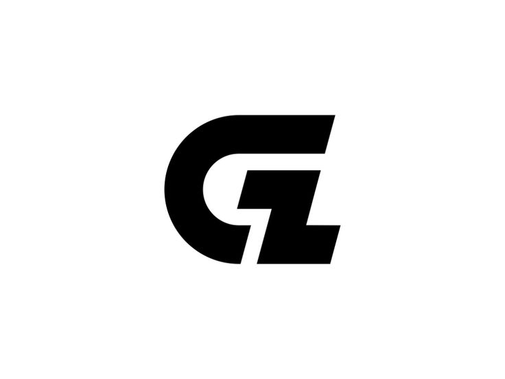 the letter g is made up of black and white letters, which appear to be capitalized