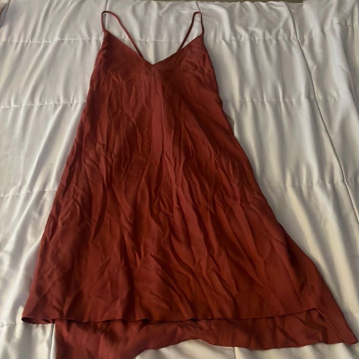 New Dress Never Been Worn Dark Tan Color Long Dress With Straps N Adjustable Straps! Summer Dress! Size M! Forever21! Dark Tan Color, Dark Wear, Dark Tan, Tan Color, Forever 21 Dresses, 21 Dresses, Summer Dress, New Dress, Long Dress