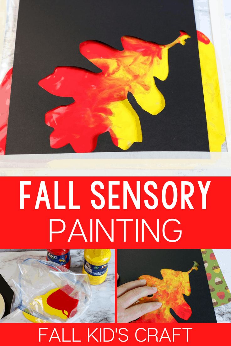 this is an easy fall art project for kids