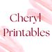 cherylprintables