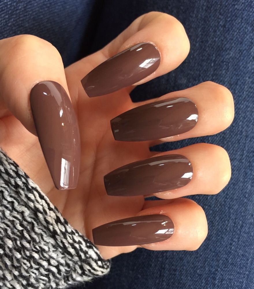 Brown Nail Polish Set