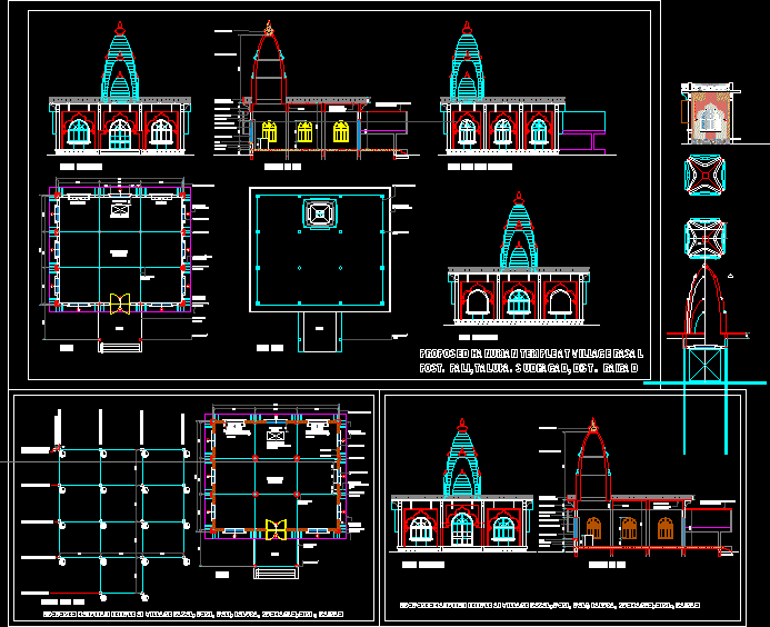 the blueprint shows how to draw a house with different angles and heights for each section