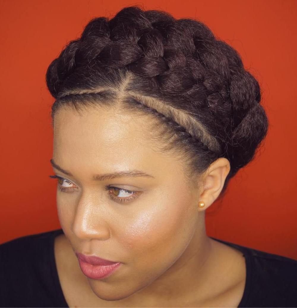 60 Inspiring Examples of Goddess Braids Natural hair styles, African