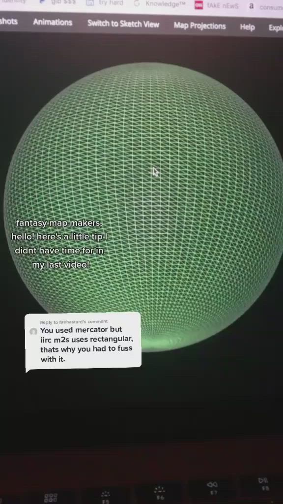 This may contain: an image of the earth on a computer screen with words written below it in english and spanish