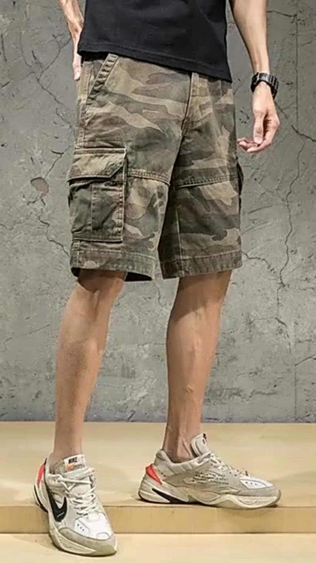 Looking for some shorts that'll make you stand out in a crowd? Look no further than our Pure Cotton Trendy Camouflage Shorts! These bad boys are the perfect way to blend in...or stand out, depending on how you're feeling that day. Crafted from the finest, softest cotton around, these shorts are perfect for everything from a day at the beach to a night out on the town. And with their trendy camouflage pattern, you'll be the envy of all your friends.