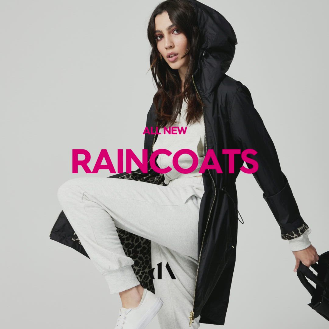 Duck Apparel longline raincoats