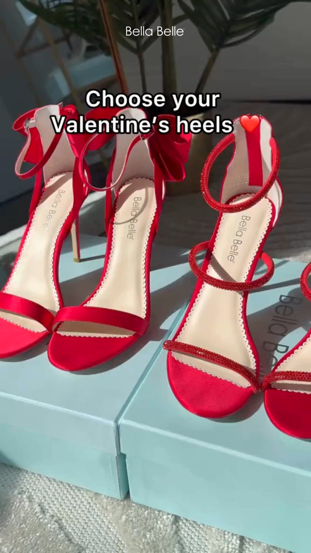 Pov: you’re getting ready for your Valentine’s date. Choose which heels you’re wearing! Bianca, Lisa, or Maeve?