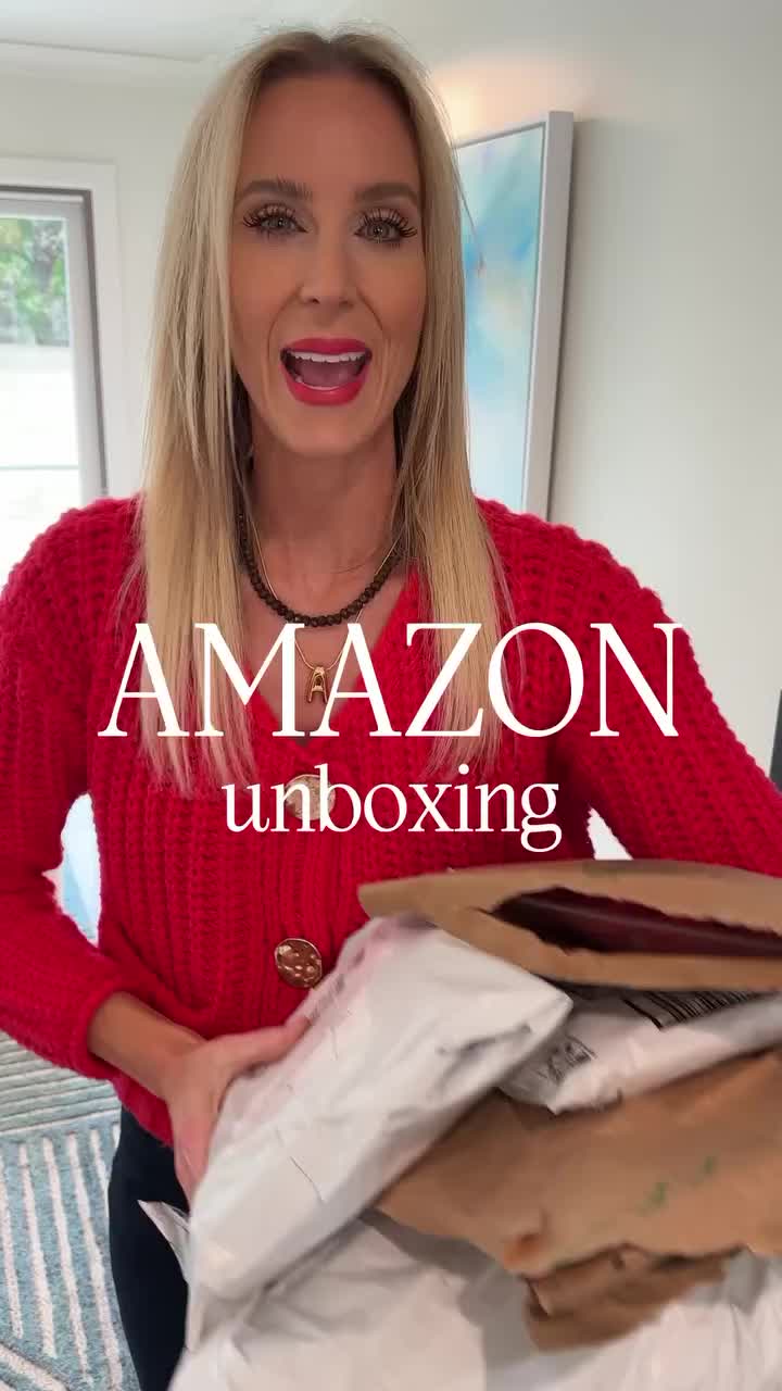 Amazon unboxing!! You’ll love this ruffle collar blouse (new favorite for me!!), Amazon free people inspired dress perfect as a Thanksgiving outfit idea, Abercrombie inspired set, Amazon viral strapless bra, and more!! As usual there is a full try on in my stories! As always, my colored necklaces are from @bddesignsandco and AMYANN10 gives a discount! Comment SHOP below to receive a DM with the link to shop this post on my LTK ⬇ https://liketk.it/4WHe1 #amazonfinds #amazonfashion #amazontryo...