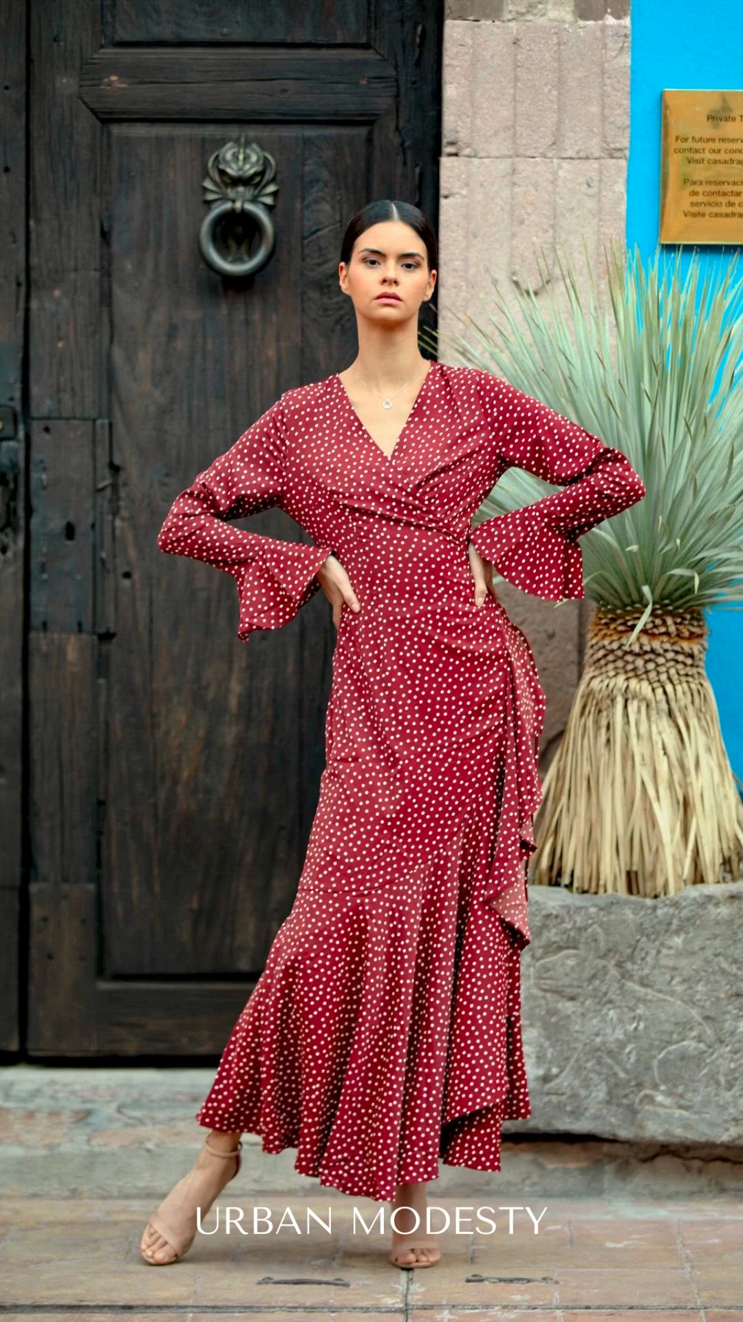 Get ready to dazzle in our chic Ruffle Wrap Maxi Dress! Effortlessly stylish and comfortable, this dress features charming ruffle details. Perfect for any occasion. Shop now and elevate your look with ease!